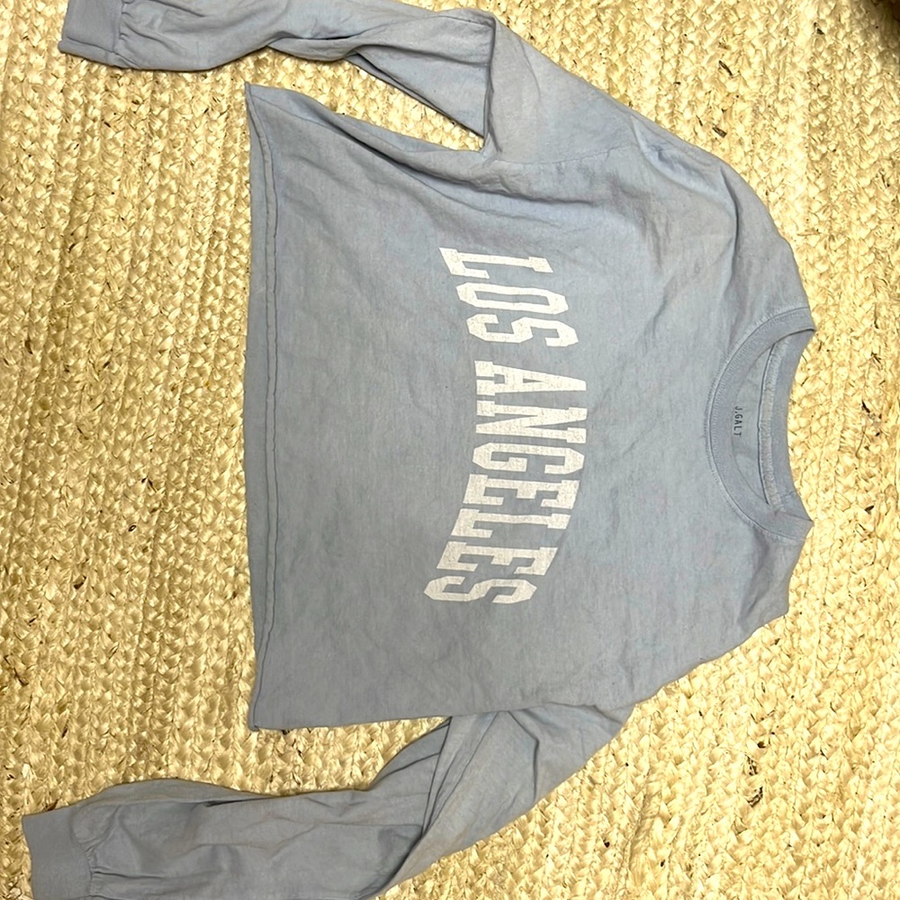 Los Angeles cropped top